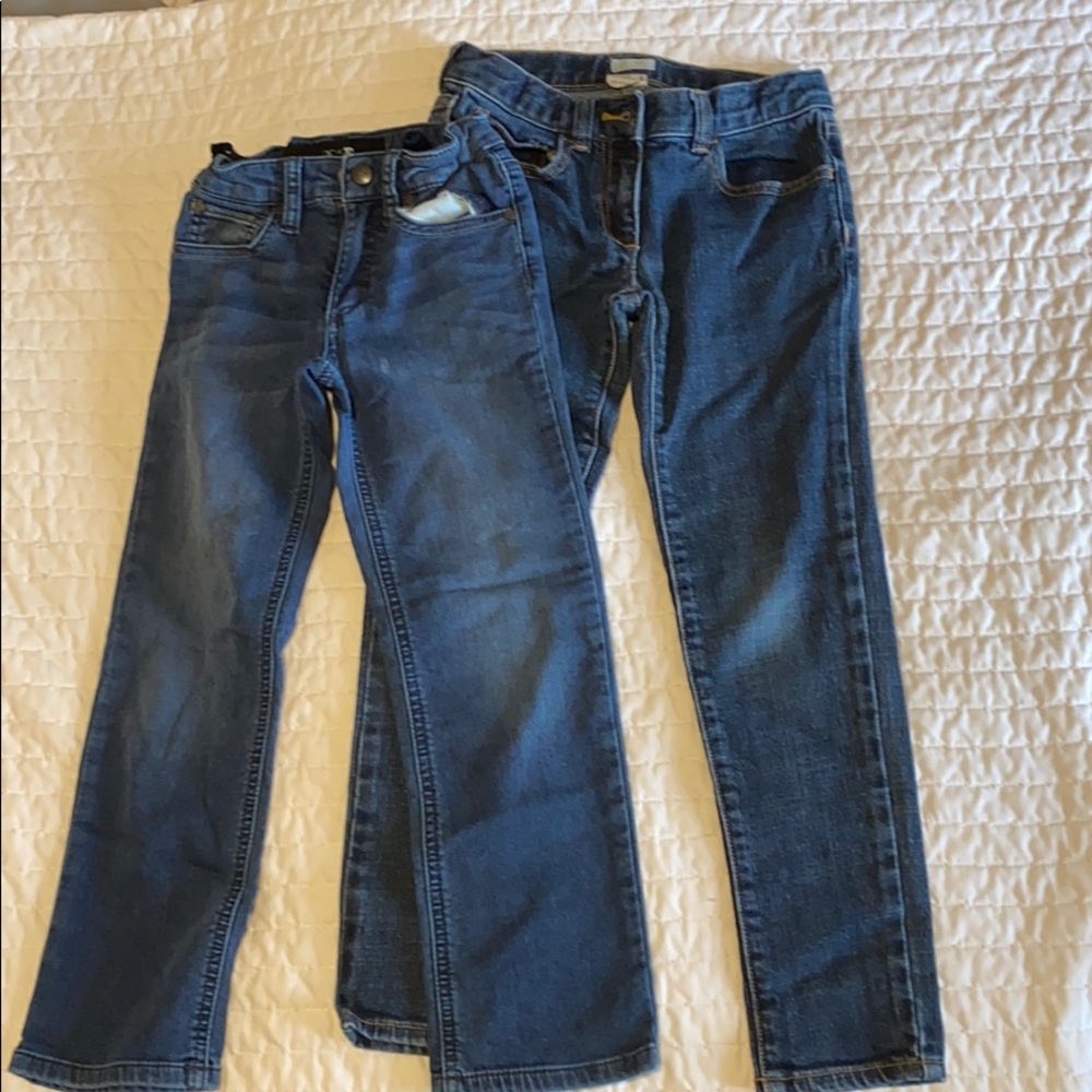 Girls jeans 2 pairs